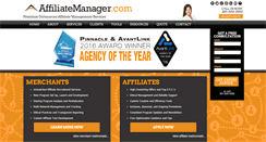 Desktop Screenshot of affiliatemanager.com